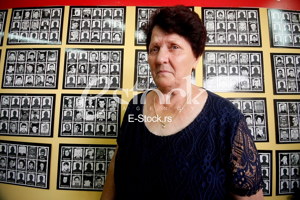 the opening of a memorial room Kosmet victims