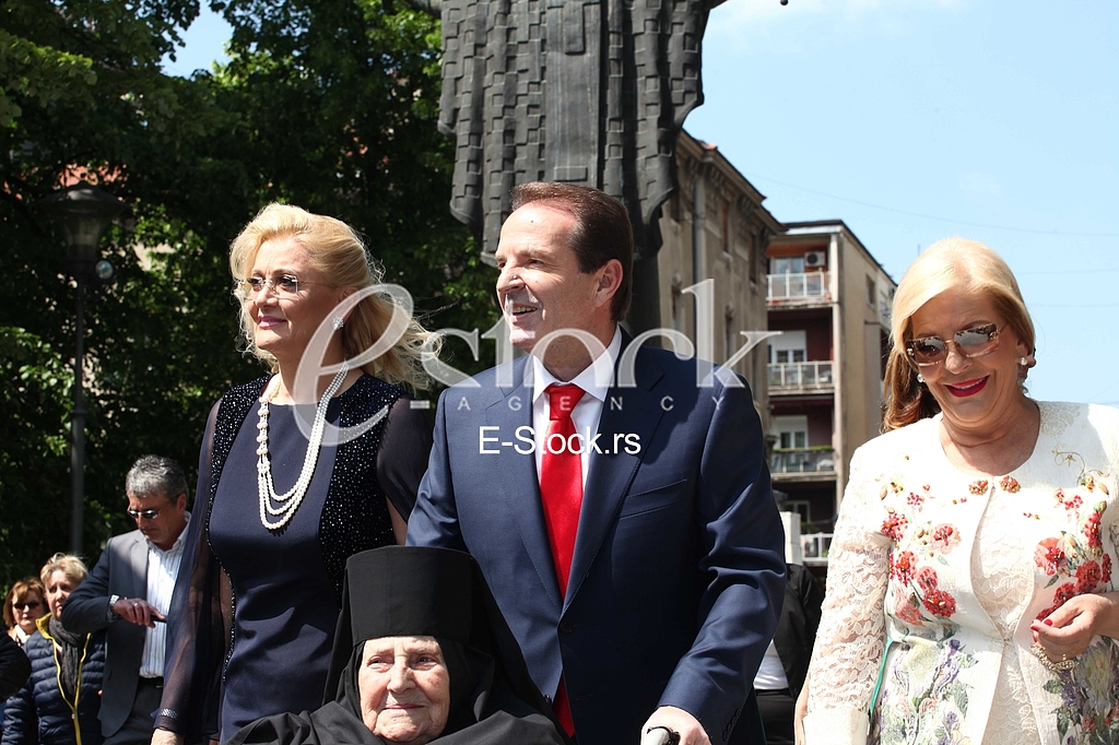 Bogoljub Karic, Danica Kuzmanovic Karic, Milanka Karic i Olivera Karic Nedeljkovic