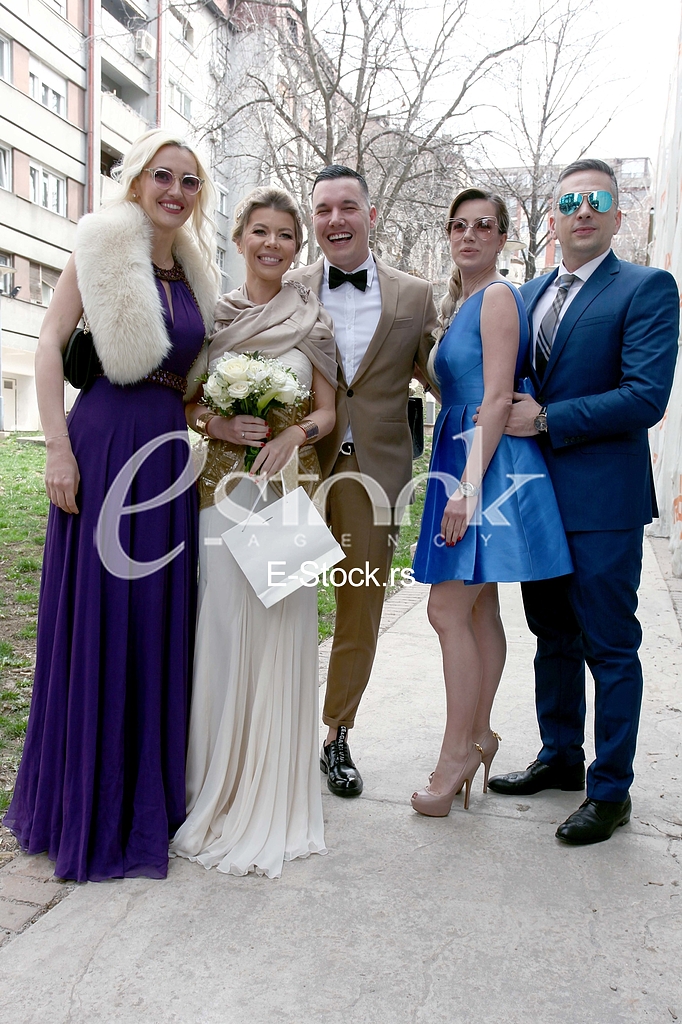 Vencanje Danijele Karic i Ivana Mileusnica