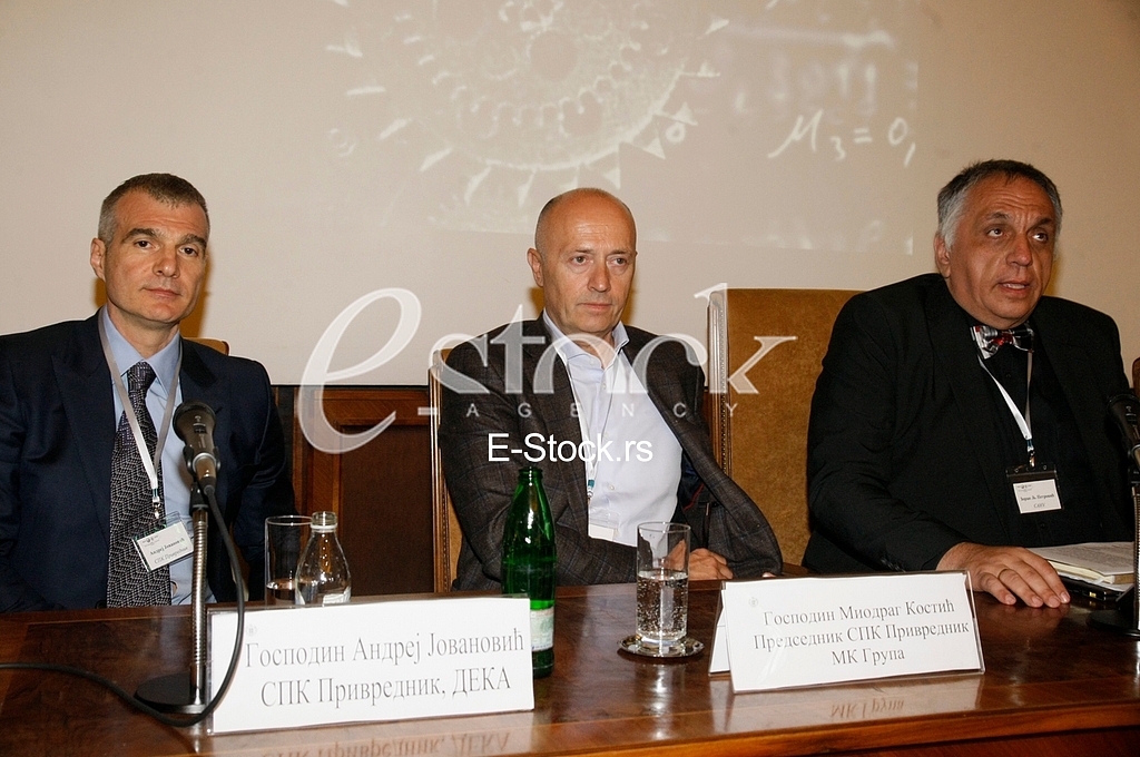 The first set of science, economy and society in Serbia