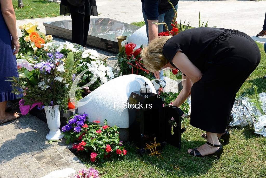 40 days after the funeral Bata Zivojinovic