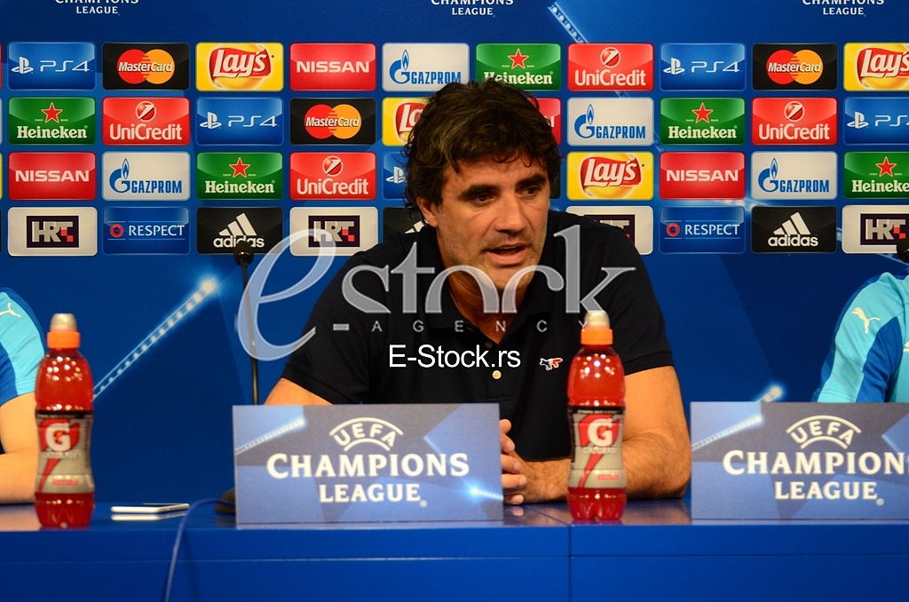 Football Press conference before match