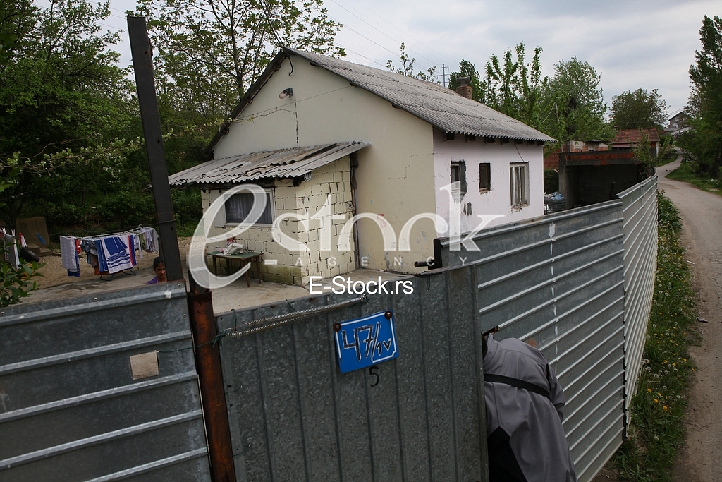 Beba baked at home Gypsy settlements in Belgrade.