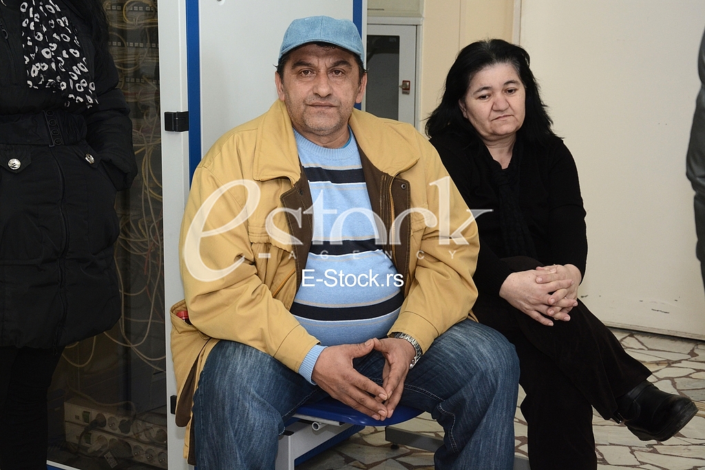 Newborn babies in intensive care in hospital in Belgrade.