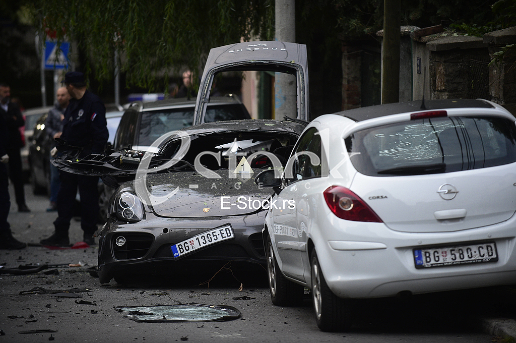 Eksplozija bombe na Vracaru