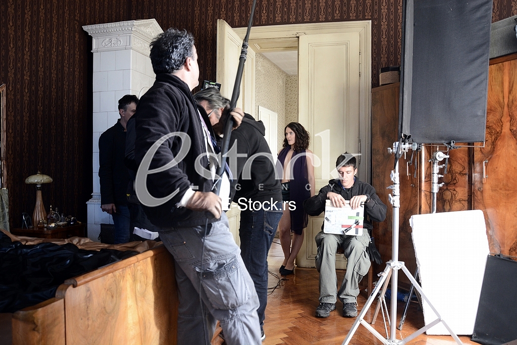Recording of serial ''The shadows of Balkan''
