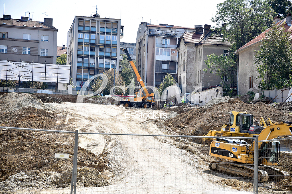 A death and accident at the construction site in Sarajevska Street

