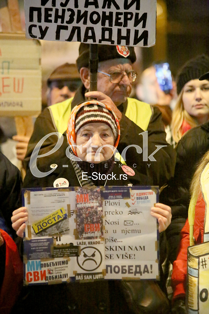 The protest walk