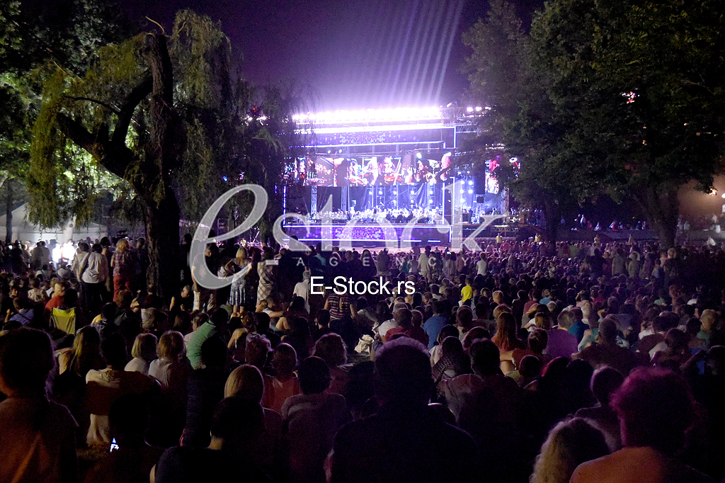 Open air concert,Belgrade Philharmonic Orchestra