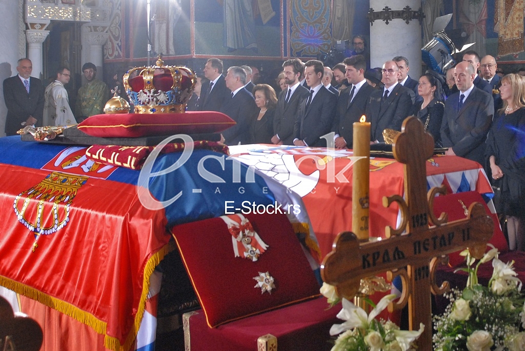 Burial of the remains