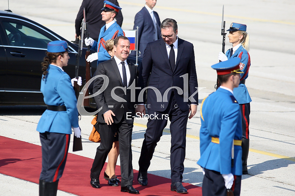 Dmitrij Medvedev Aleksandar Vucic