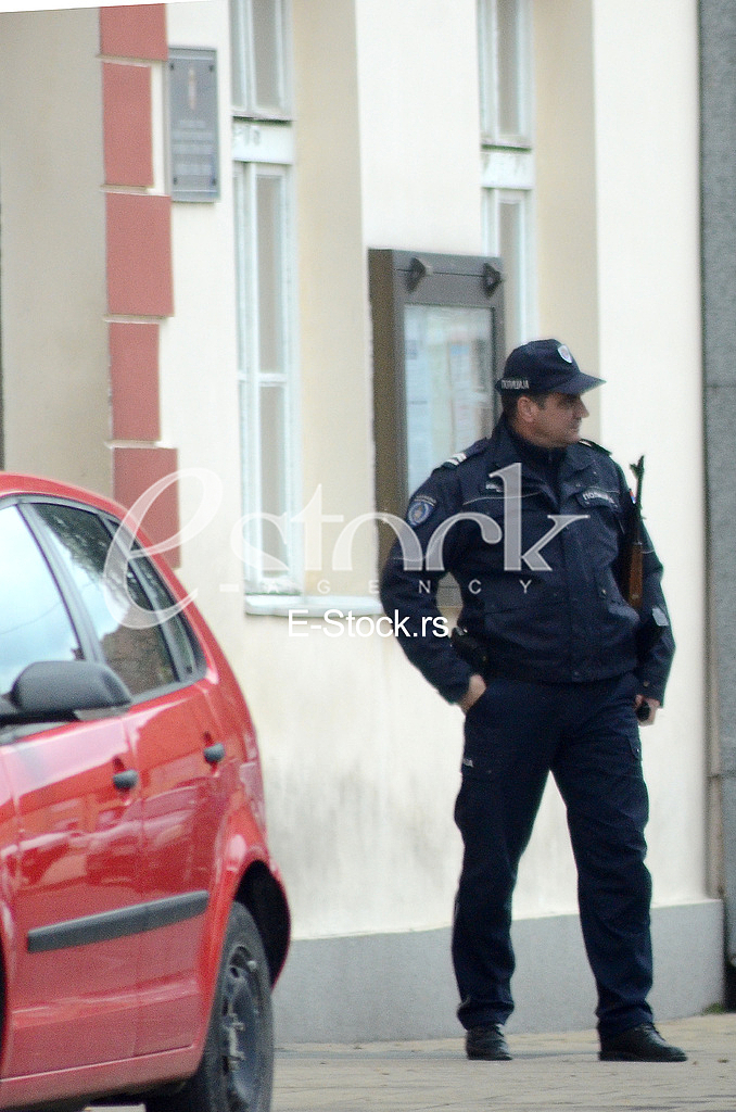 The police station 