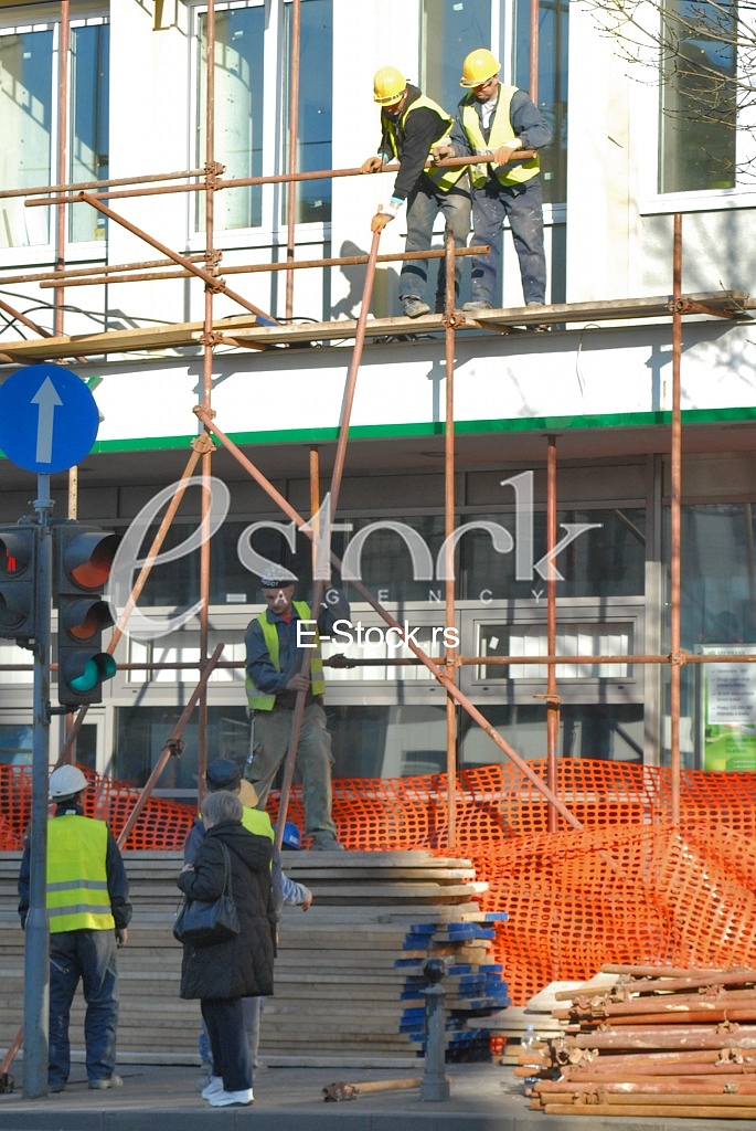 Construction workers 