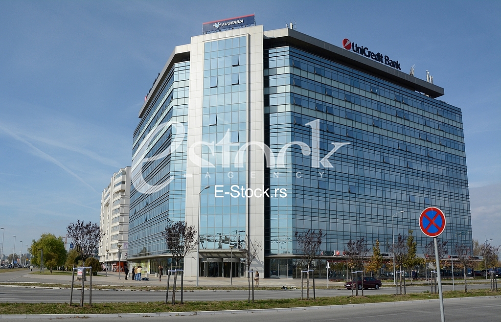  reports of an explosive device in the parking of Air Serbia, apartment block Belville Belgrade