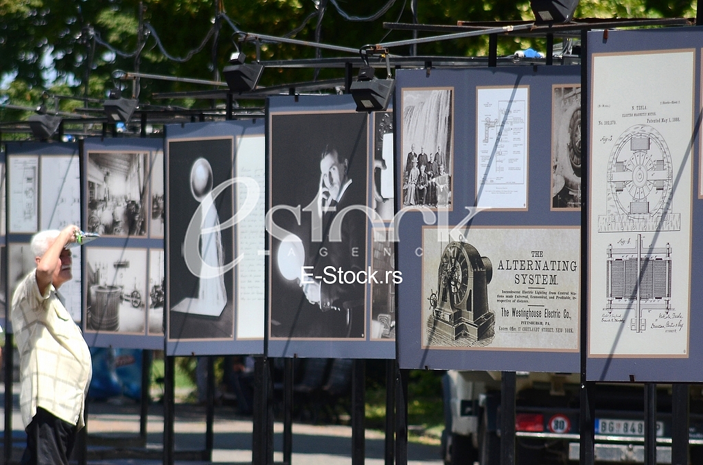 Exhibition about Nikola Tesla