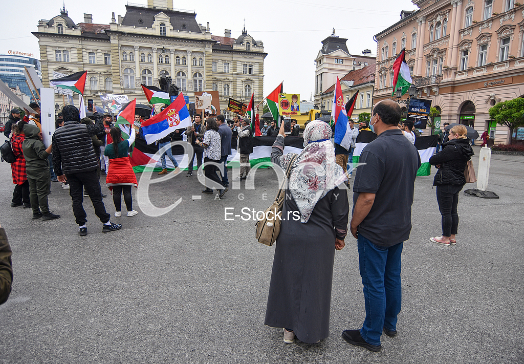 Protest podrske narodu Palestine