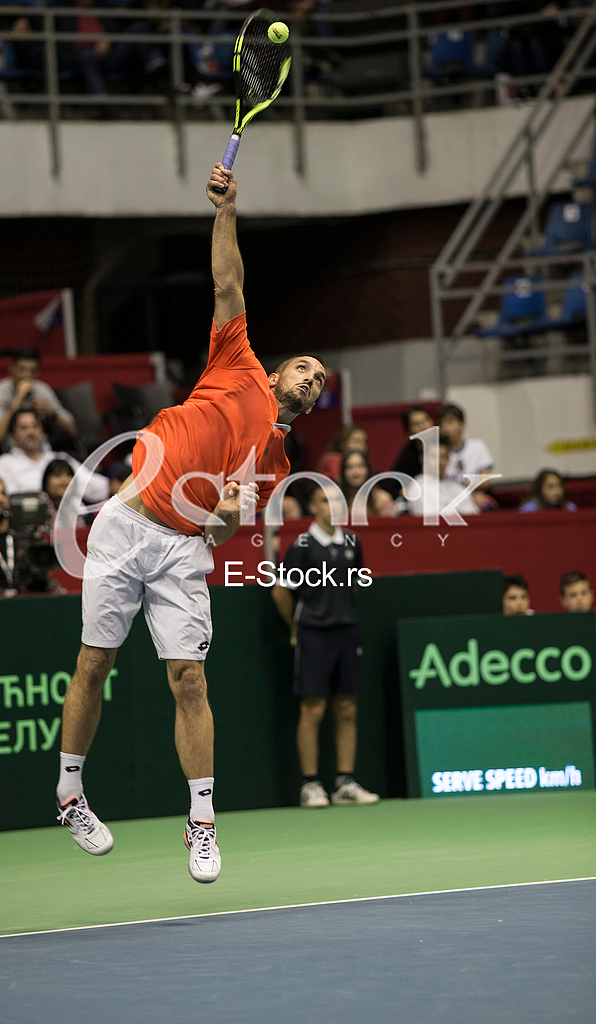 Davis Cup tennis Serbia