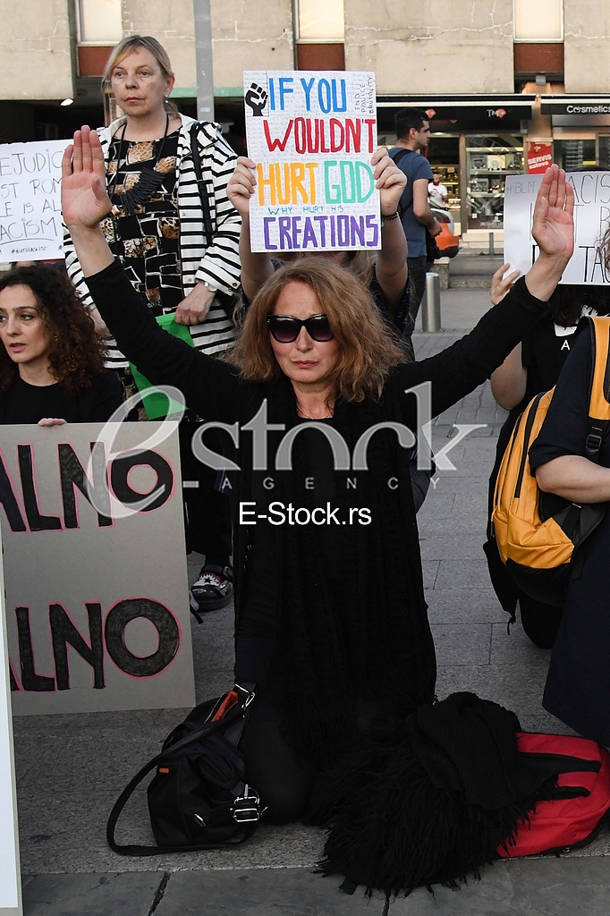 Podgorica protest Ne mogu da disem