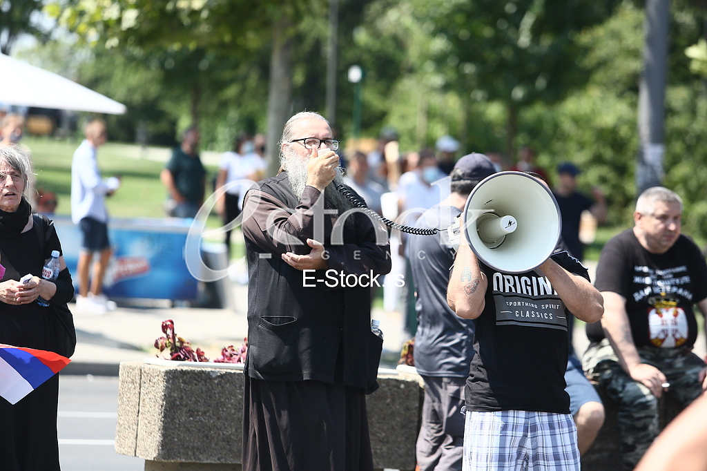 Antonije Davidovic Skupstina Srbije protest