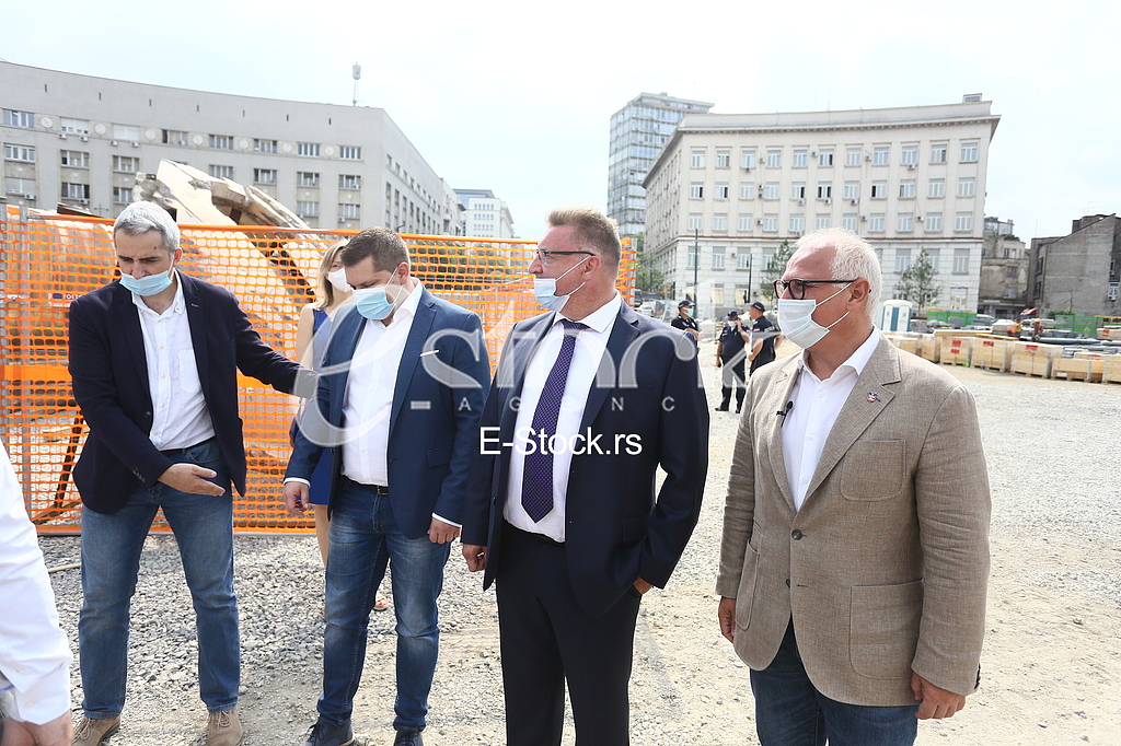 Andreja Mladenovic, Nikola Nikodijevic i Goran Vesic