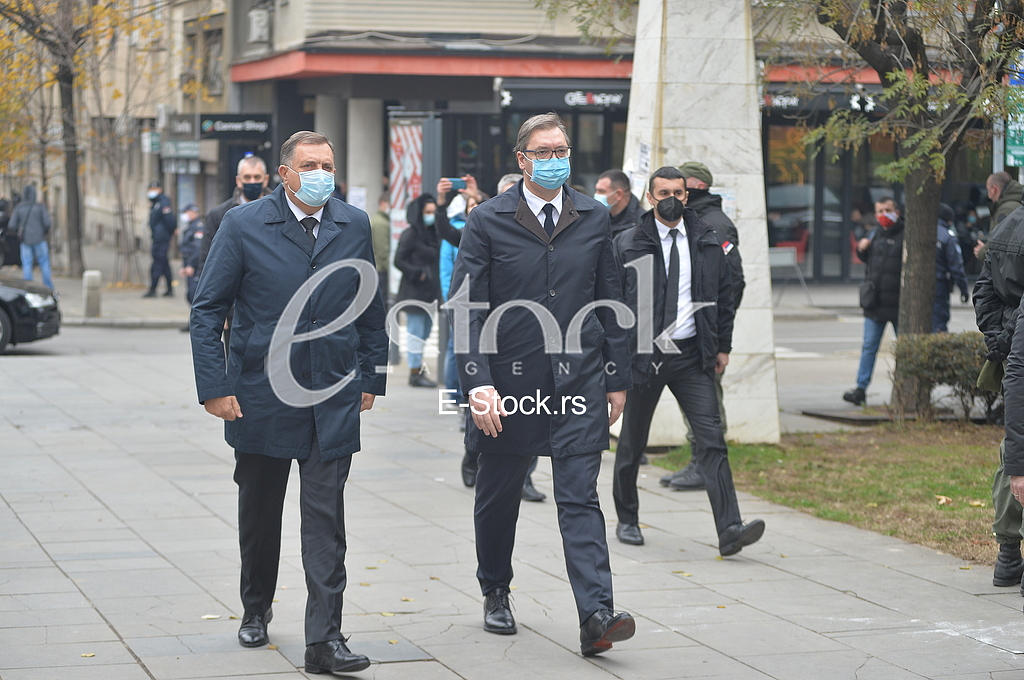 Milorad Dodik i Aleksandar Vucic