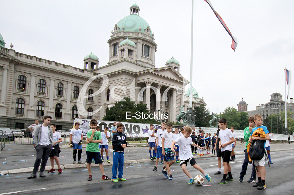 Football tournament of young categories