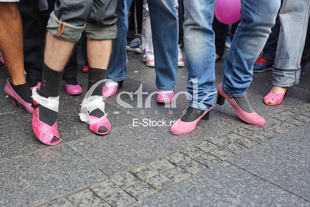 Race in the heels against Breast Cancer