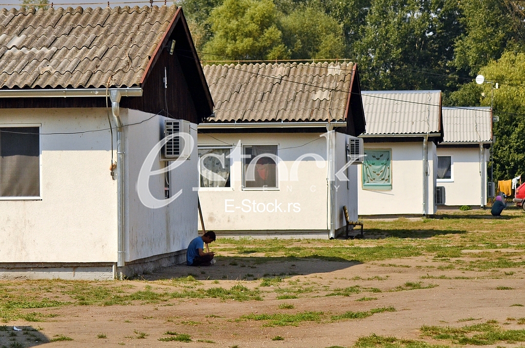 The reception center for migrants