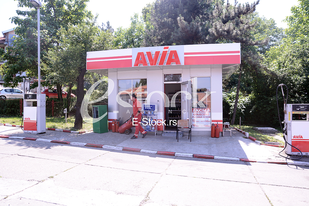 Robbery at the gas station at Karaburma.