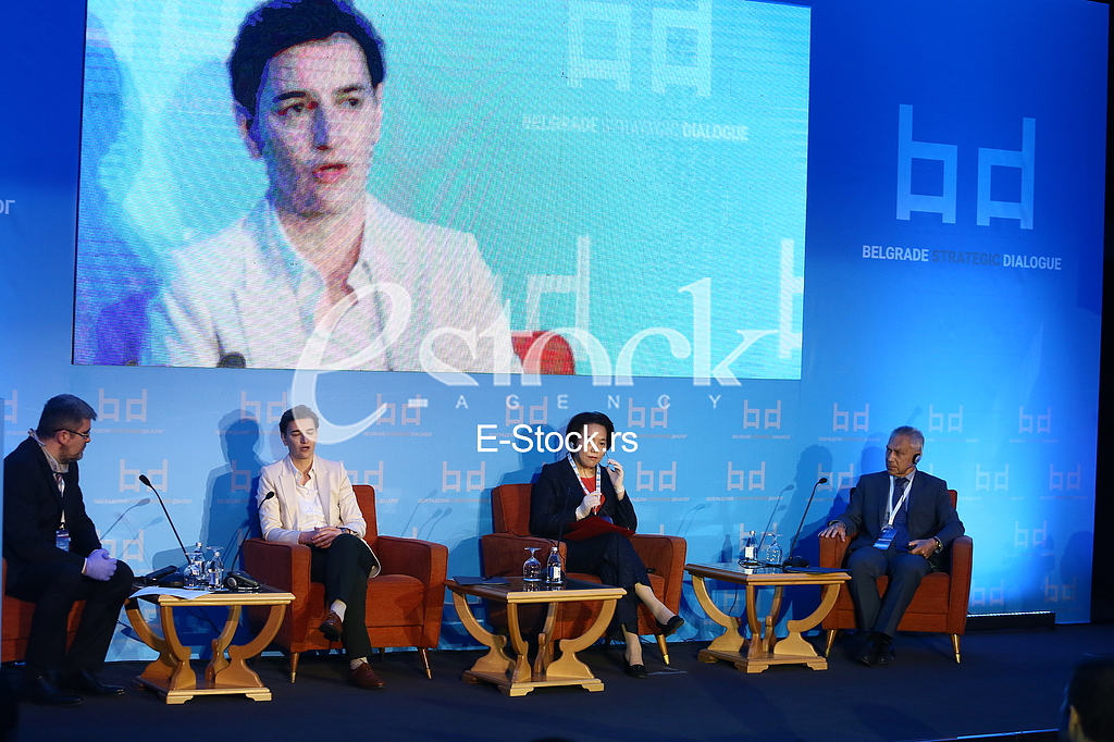 Ana Brnabic, Cen Bo i Aleksandar Bocan Harcenko