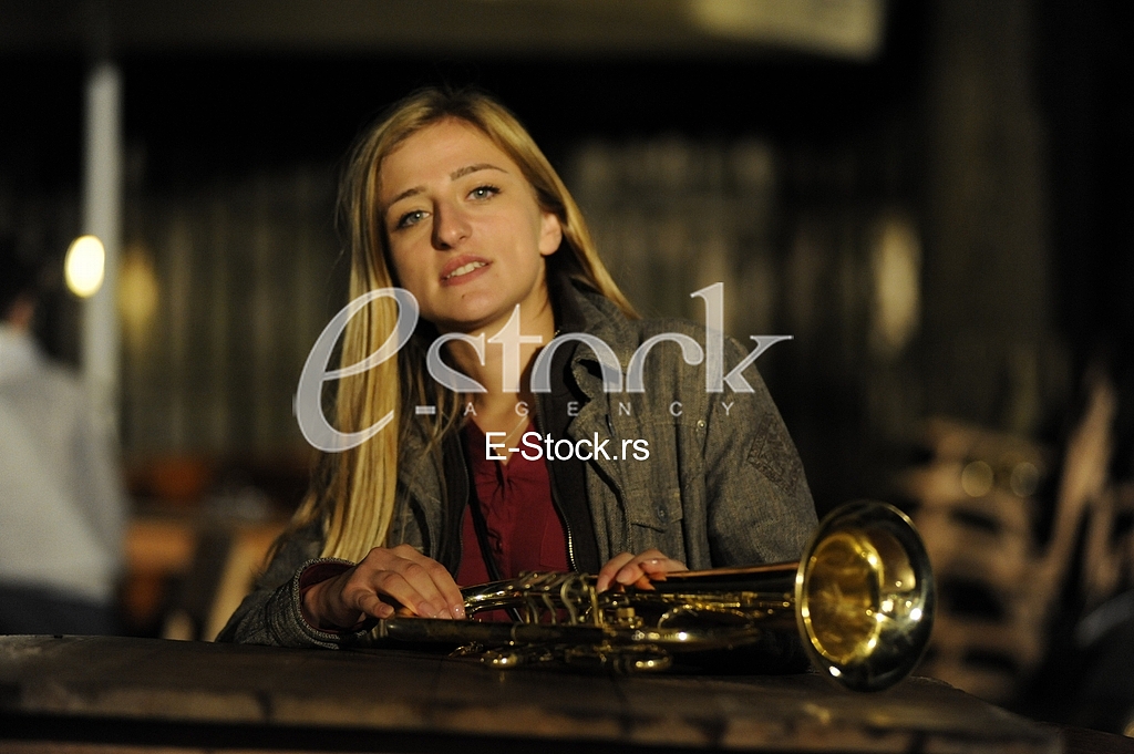 Trumpet festival in Guca, Danijela Veselinovic