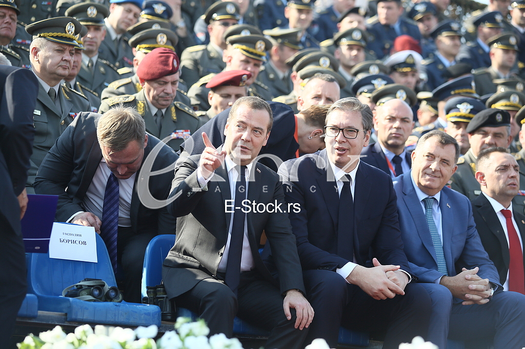 Dmitrij Medvedev Aleksandar Vucic Milorad Dodik