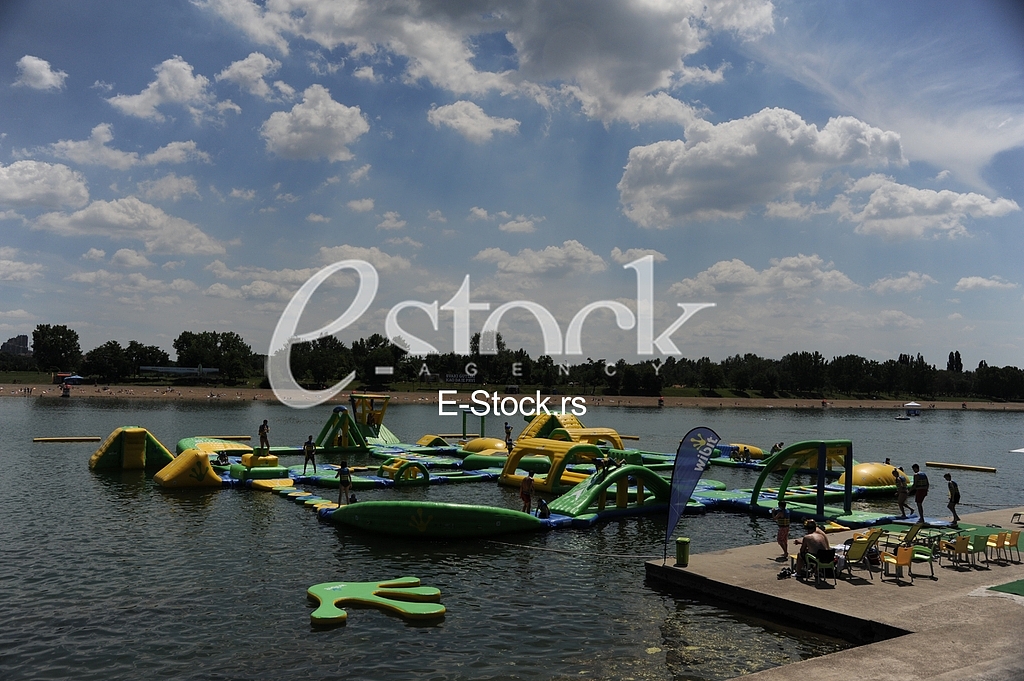 Public swimming place in Belgrade