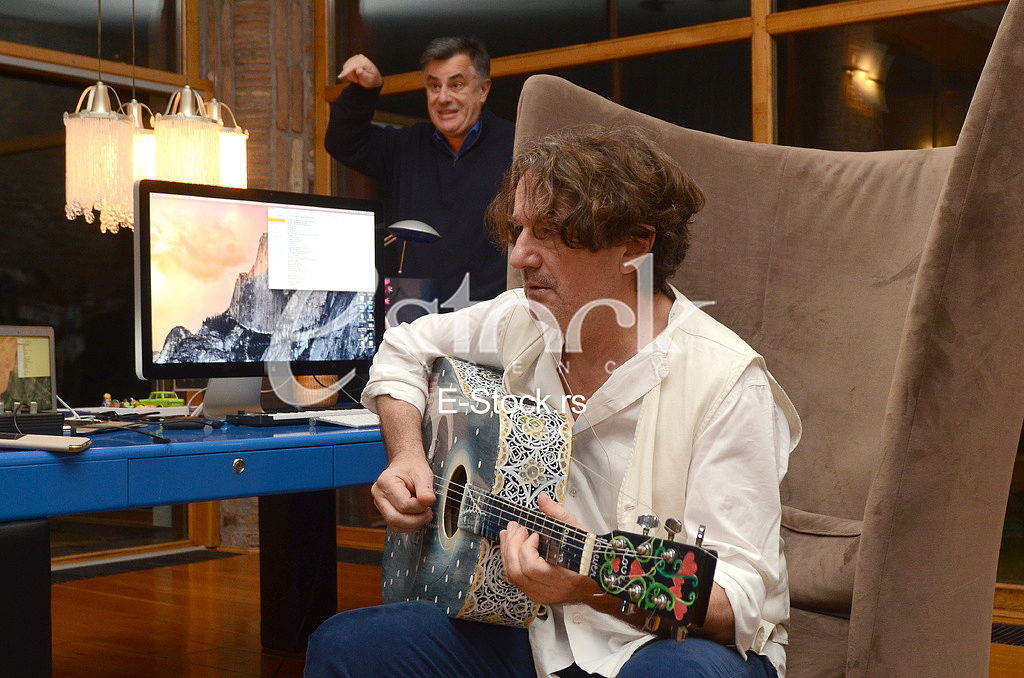 Music rehearsal of Bijelo Dugme 