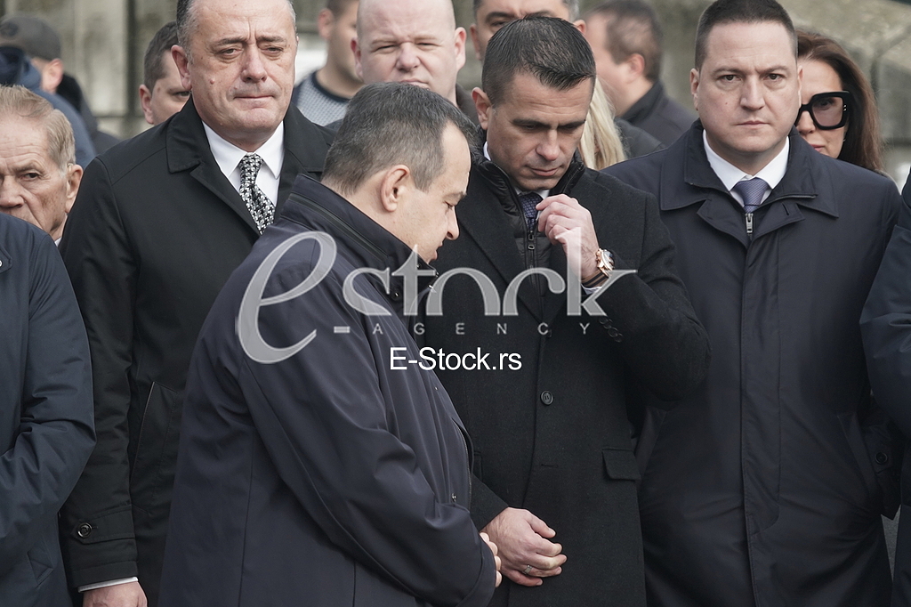 Aleksandar Antic, Ivica Dacic, Djordje Milicevic i Branko Ruzic