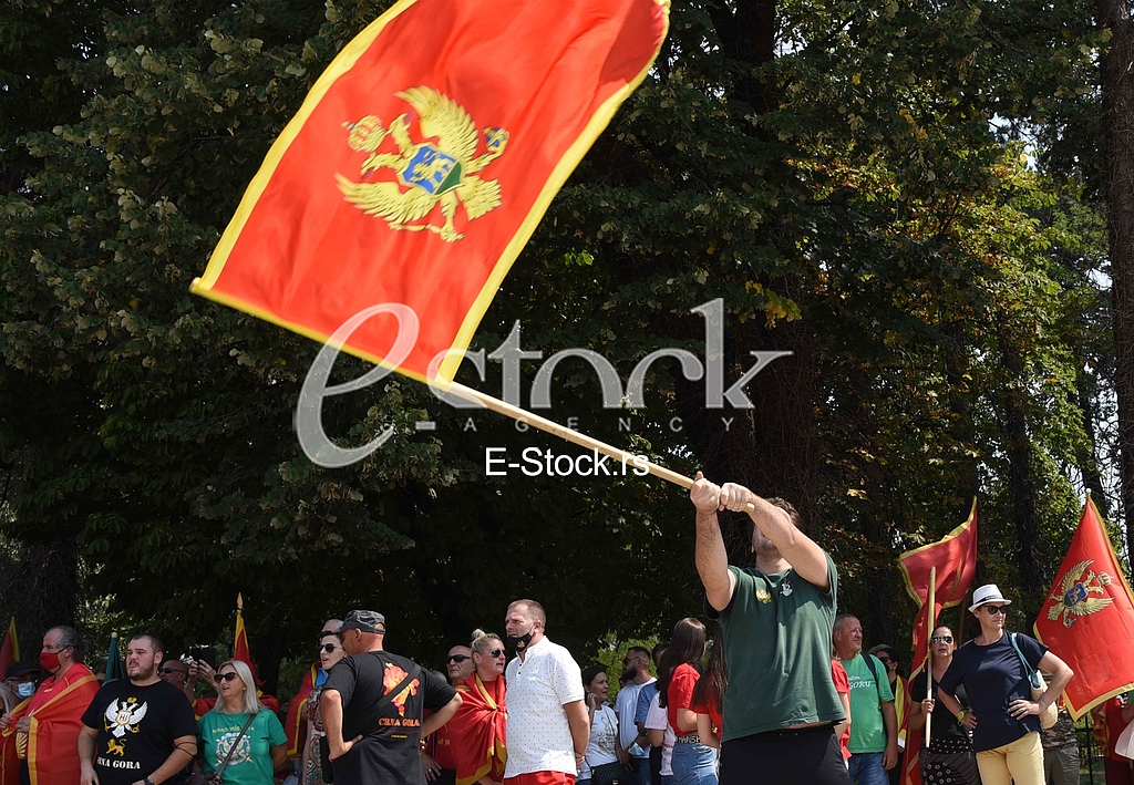 Cetinje ustolicenje Joanikije protest
