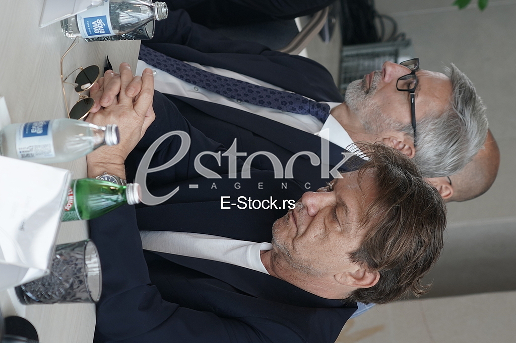 Pjer Kosar (Pierre Cochard) i Dragan Bjelogrlic