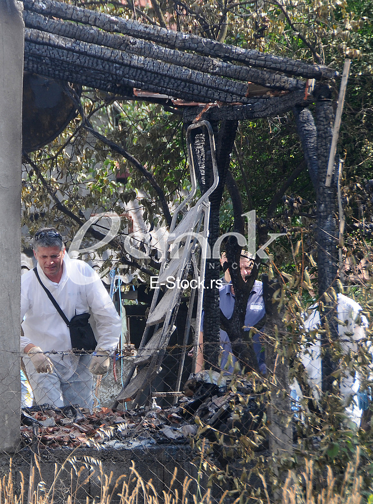 Fire In Podgorica