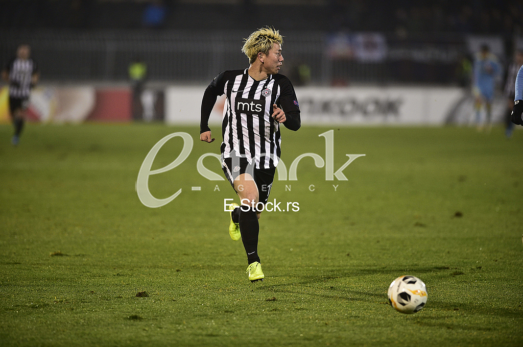 Takuma Asano Partizan vs Astana
