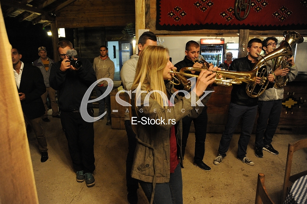 Trumpet festival in Guca, Danijela Veselinovic