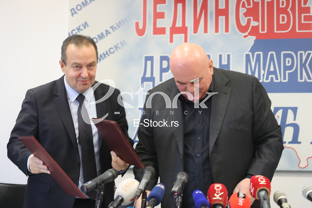 Ivica Dacic i Dragan Markovic Palma Sporazum