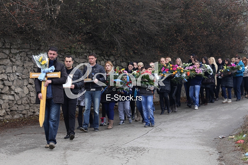Funeral of Dimitrije Janicijevic