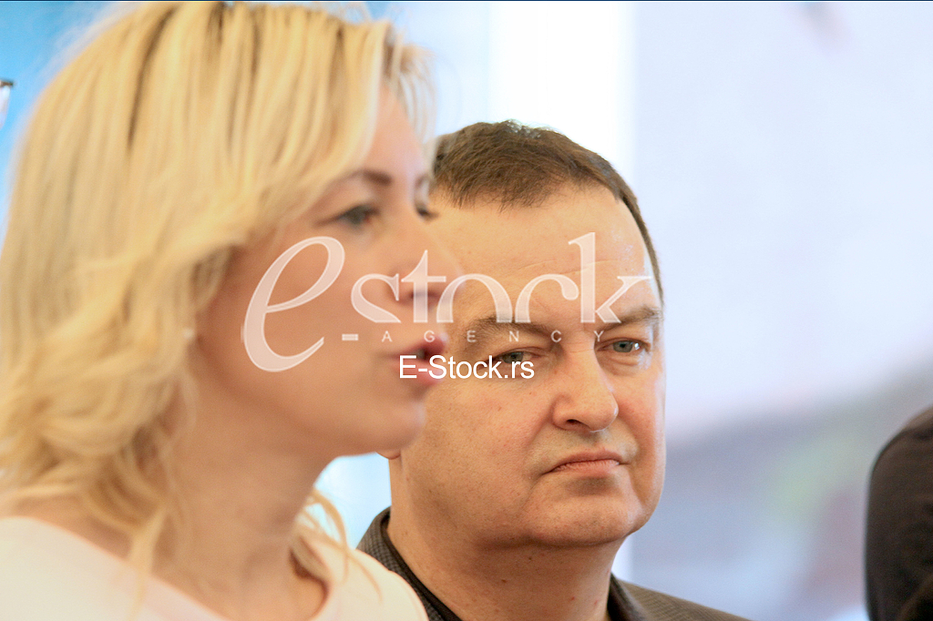 Maria Zakharova and Ivica Dacic