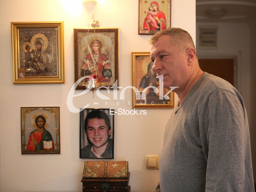 Bojan Jovanovic, otac Luke Jovanovica (21), kog je una Brankovom mostu u Beogradu mini kantrimenom usmrtio Marko Milicev (34),