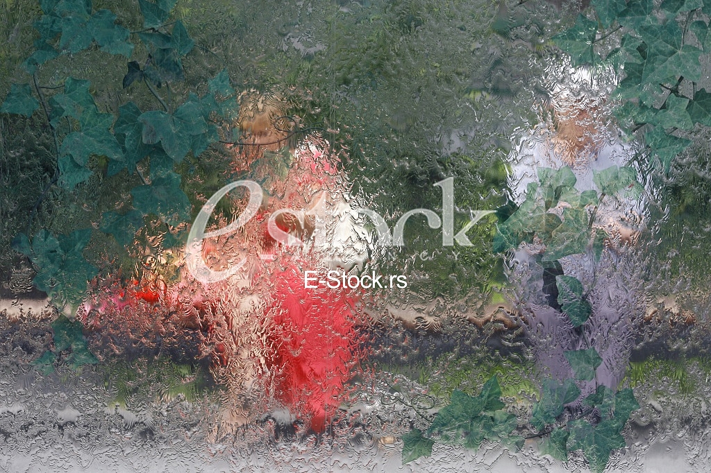 water wall and people