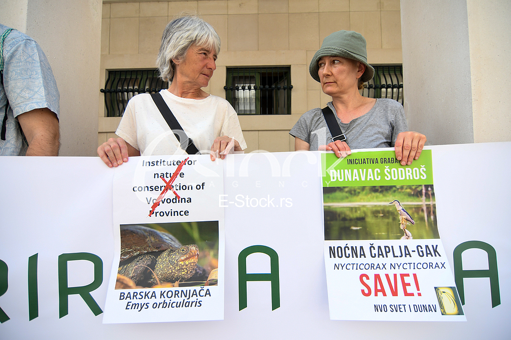PROTET PROTIV IZGRADNJE MOSTA