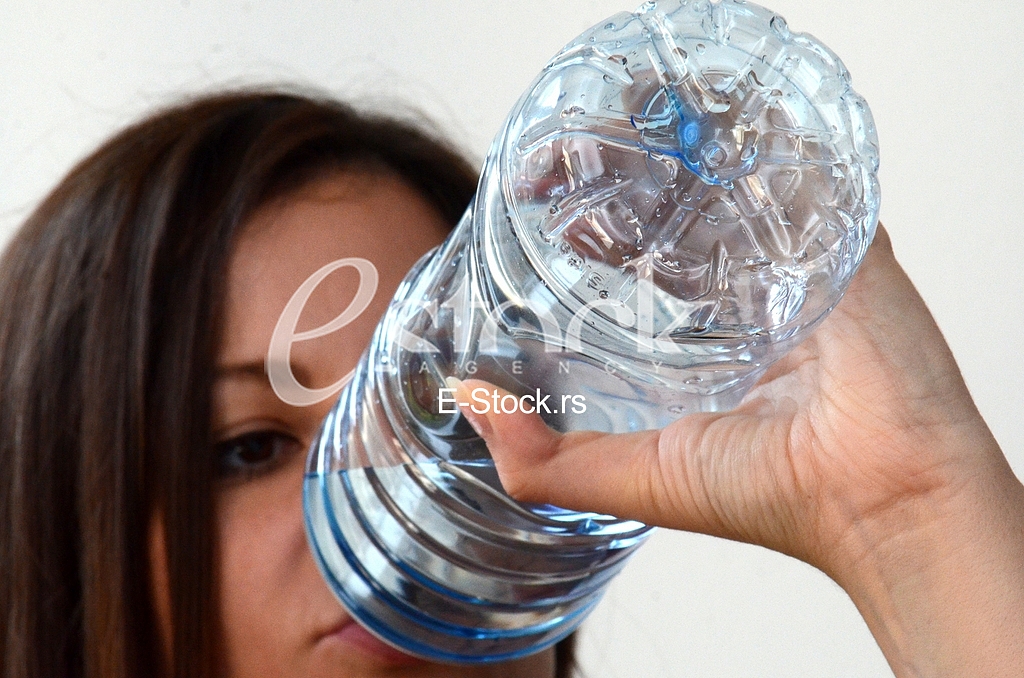 Plastic water bottles