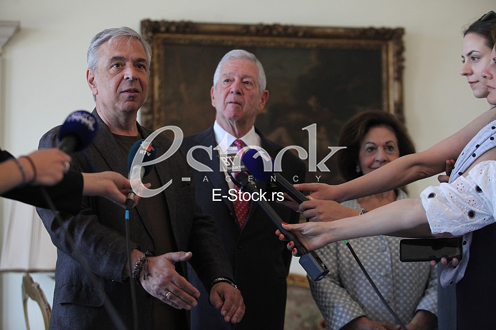 Miodrag Popovic, NJKV prestolonaslednik Aleksandar Karadjordjevic i princeza Katarina Karadjordjevic Miodrag Popovic, NJKV prestolonaslednik Aleksandar Karadjordjevic i princeza Katarina Karadjordjevic