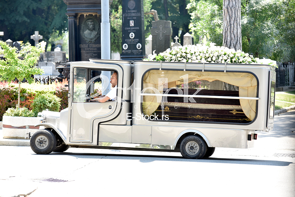 The funeral of a twenty-two year old Ognjen Ikac.