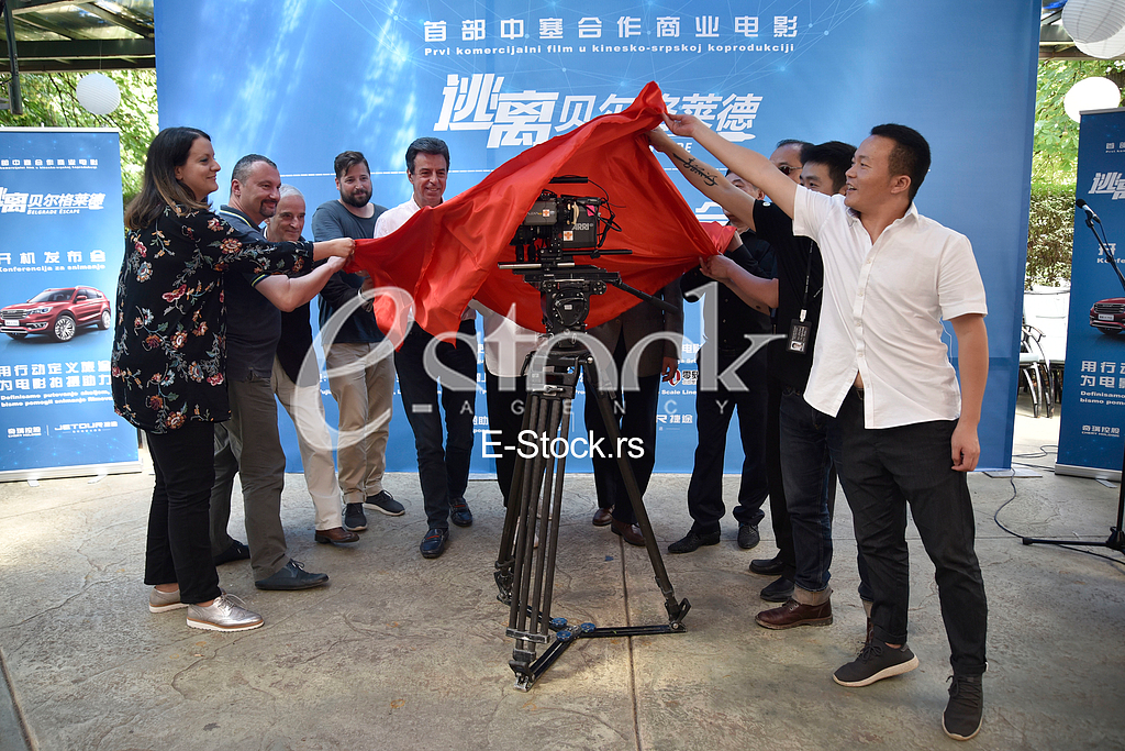 The first commercial film in the Chinese-Serbian production, Belgrade Escape